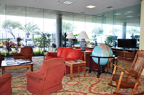 Castle & Cooke Aviation lobby