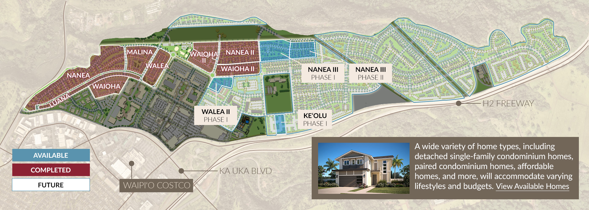 Residential Homes at Koa Ridge