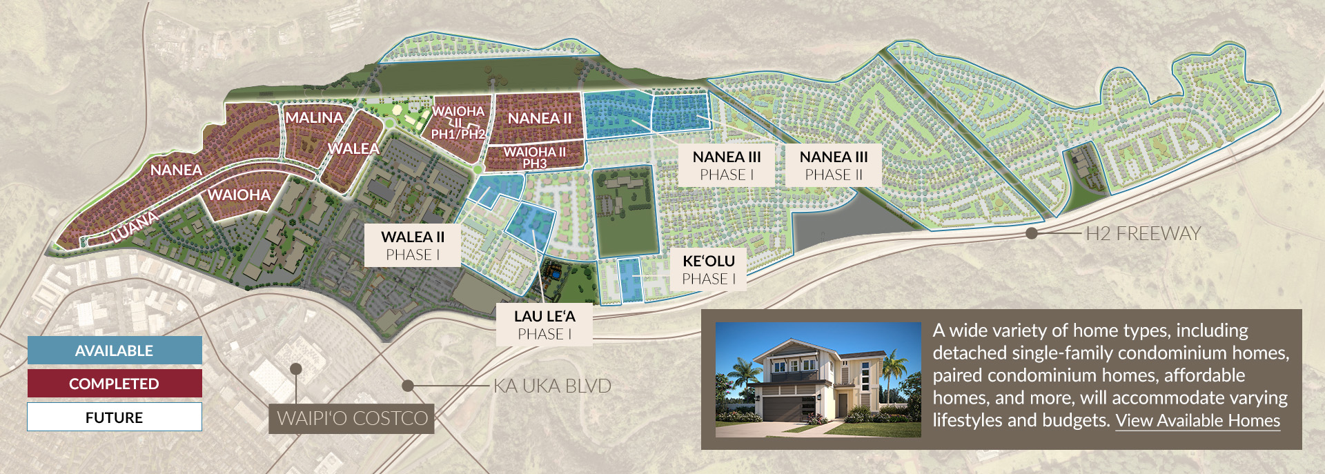 Residential Homes at Koa Ridge