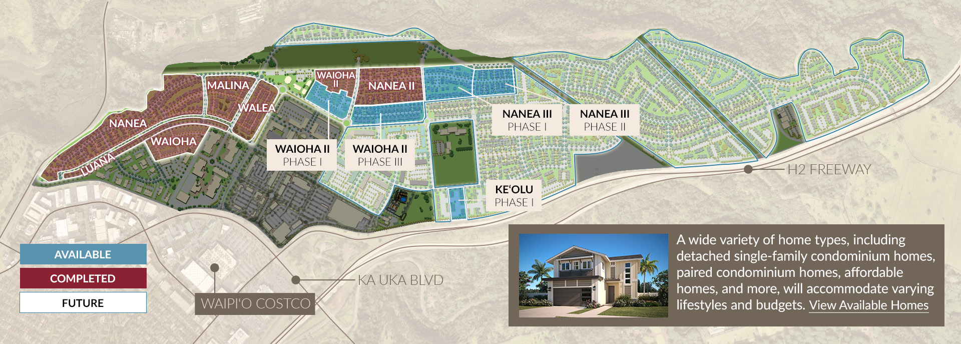 Residential Homes at Koa Ridge