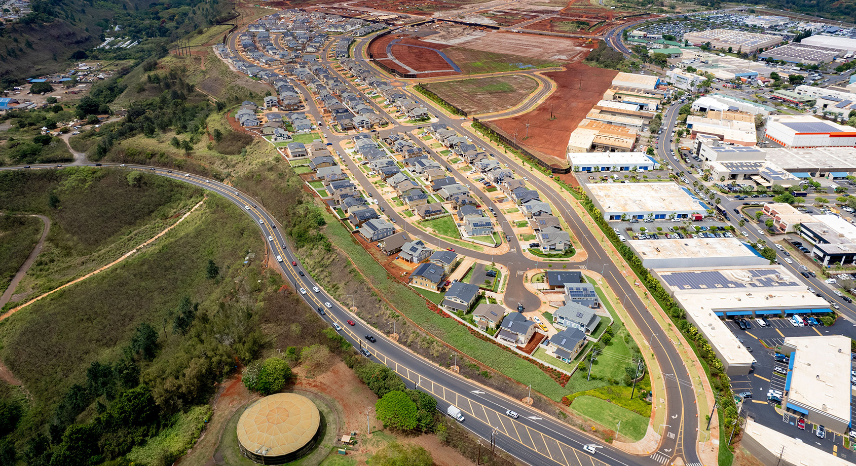 Koa Ridge Kamehameha Highway Entry