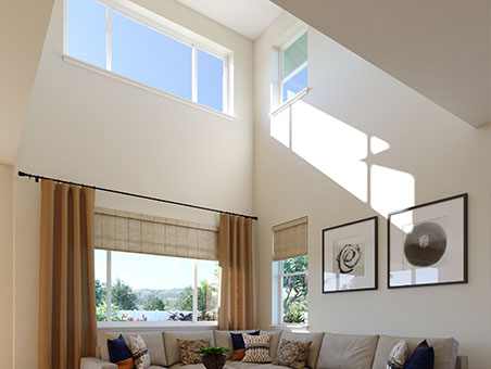 Nanea Plan B - Living Room Vaulted Ceiling