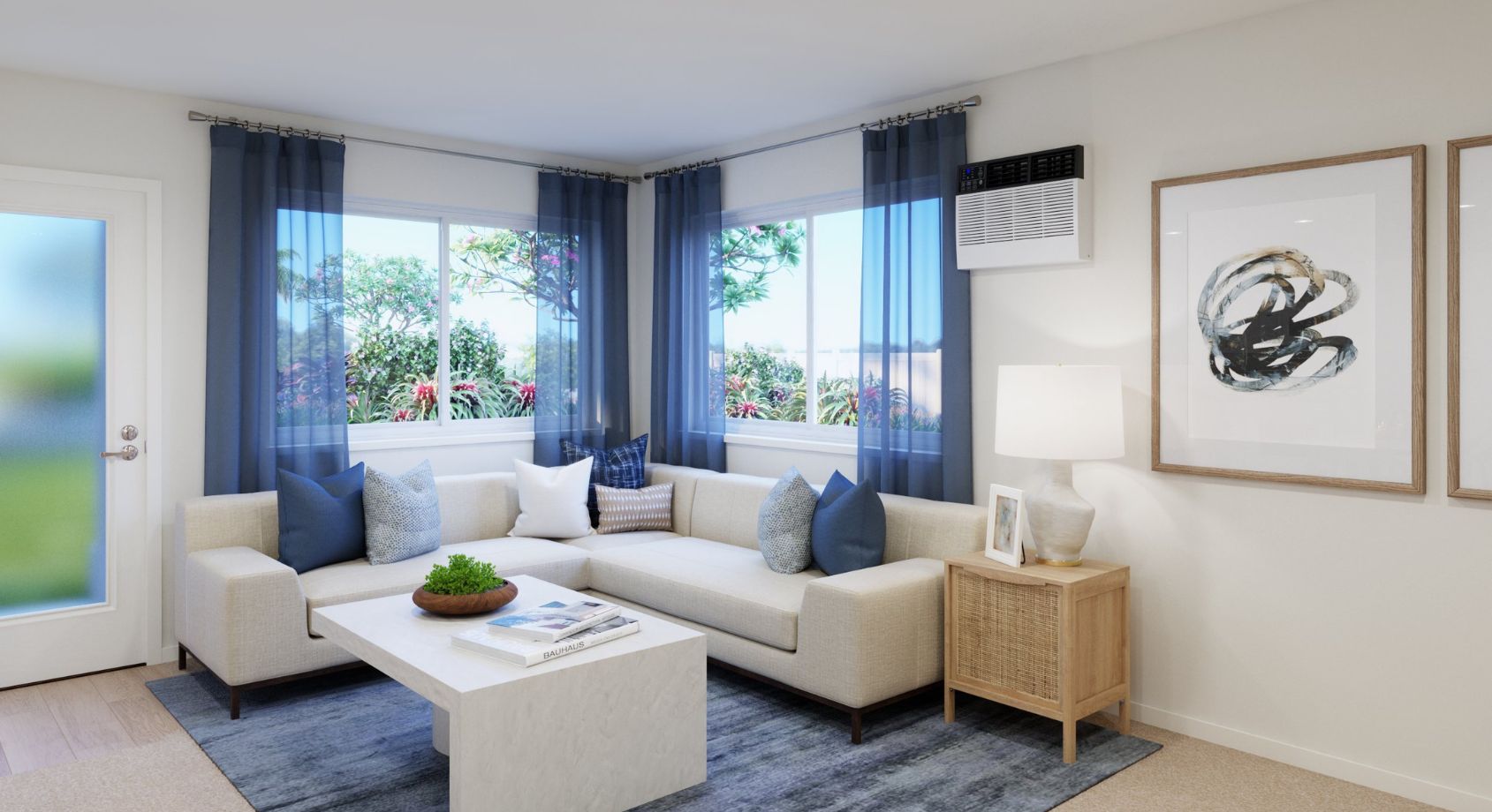 Keʻolu Plan C1 – Living Room