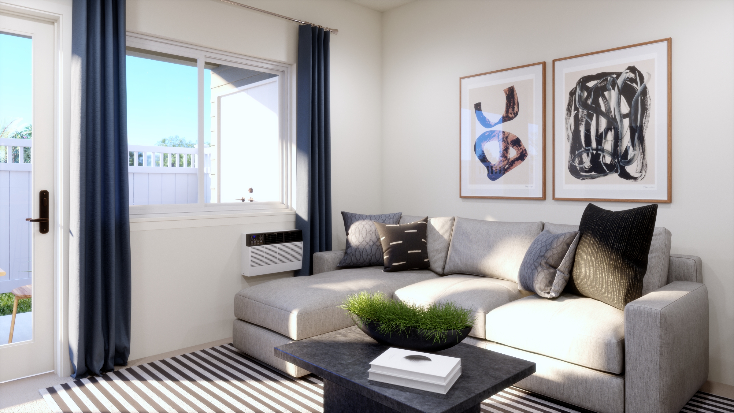 Lau Leʻa Plan B1 - Living Room