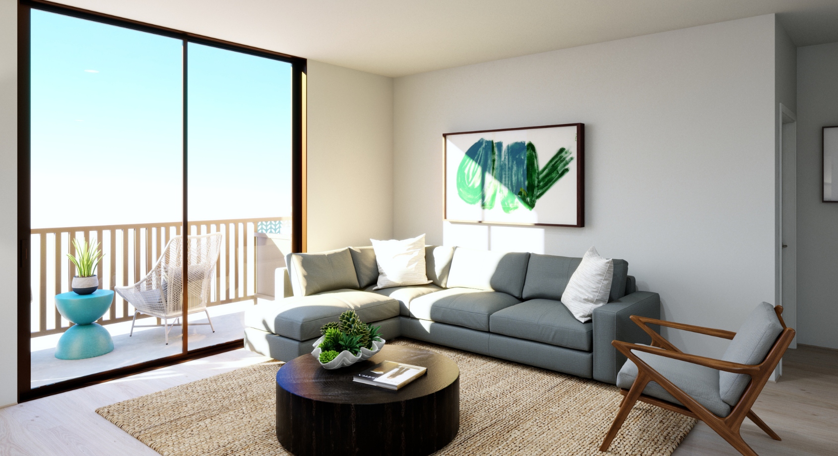 Malu Koa West Plan 2-A6R - Living Room