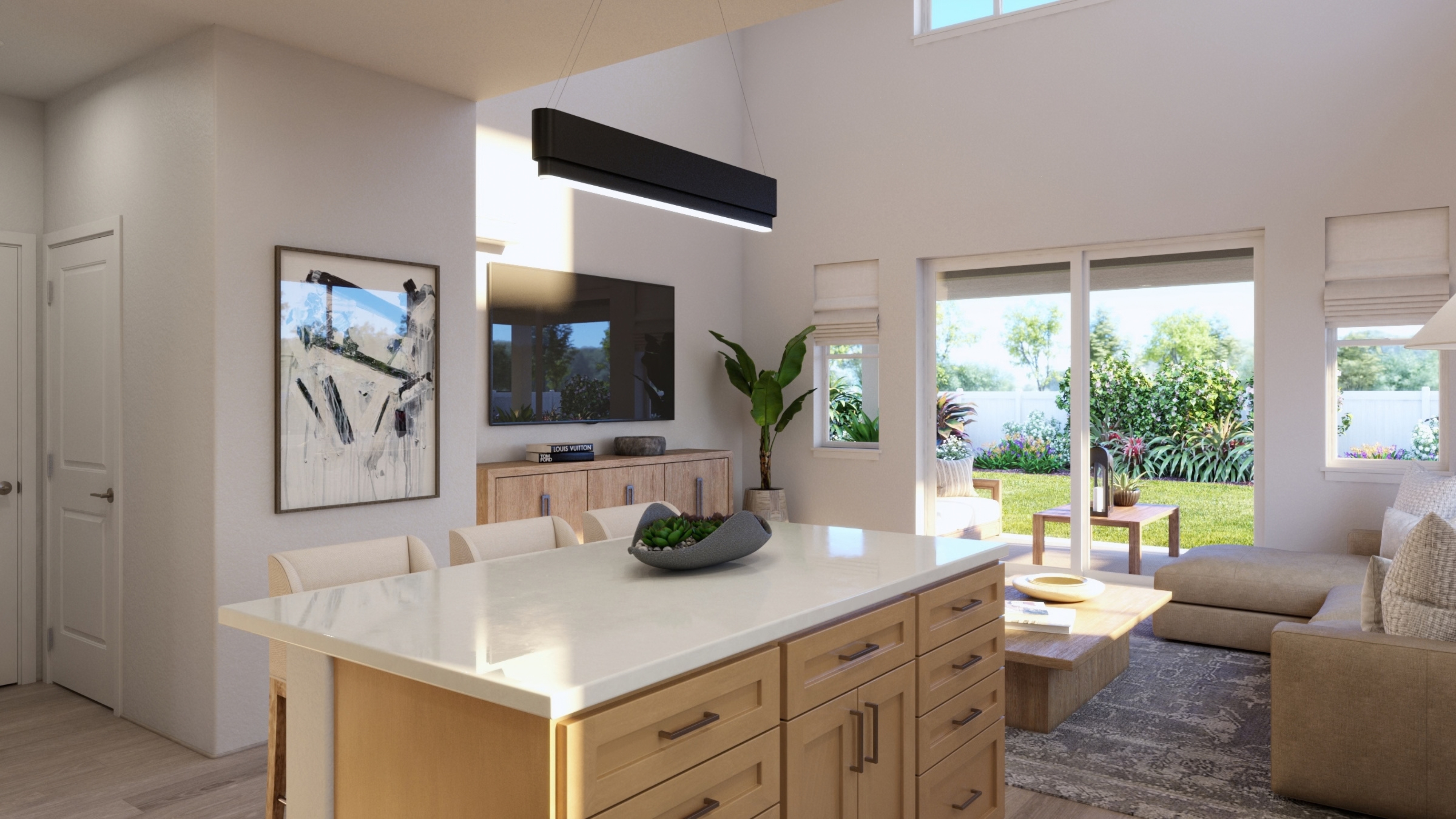 Mau Loa at Koa Ridge Plan 4 Interior Renderings
