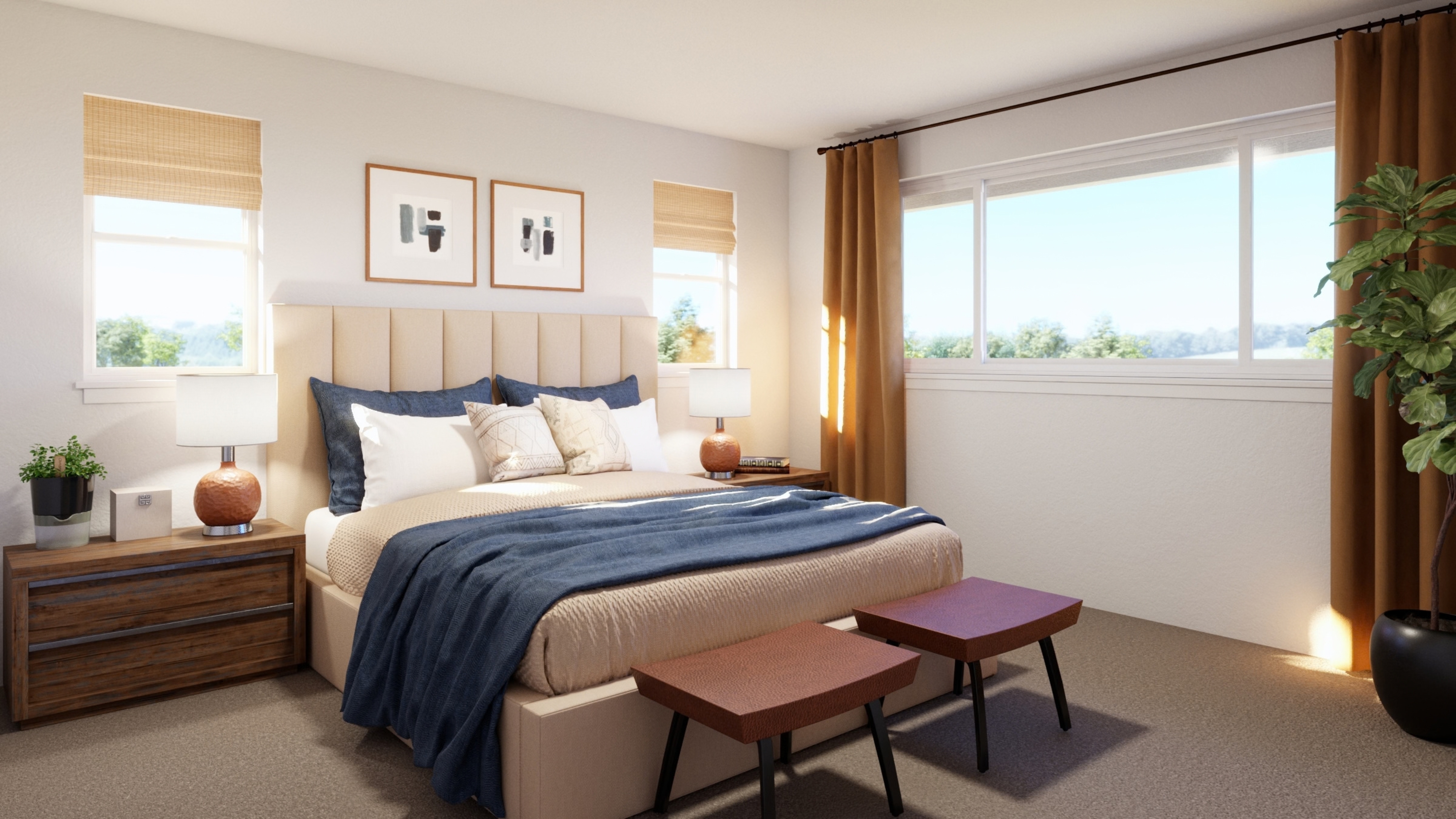 Mau Loa at Koa Ridge Plan 5 Interior Renderings