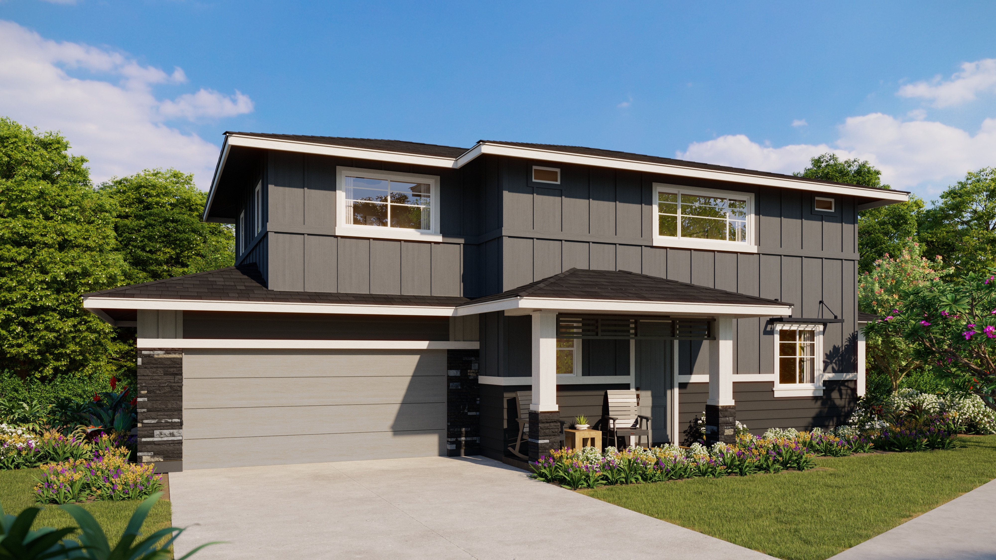 Mau Loa at Koa Ridge Plan 2 Building Renderings