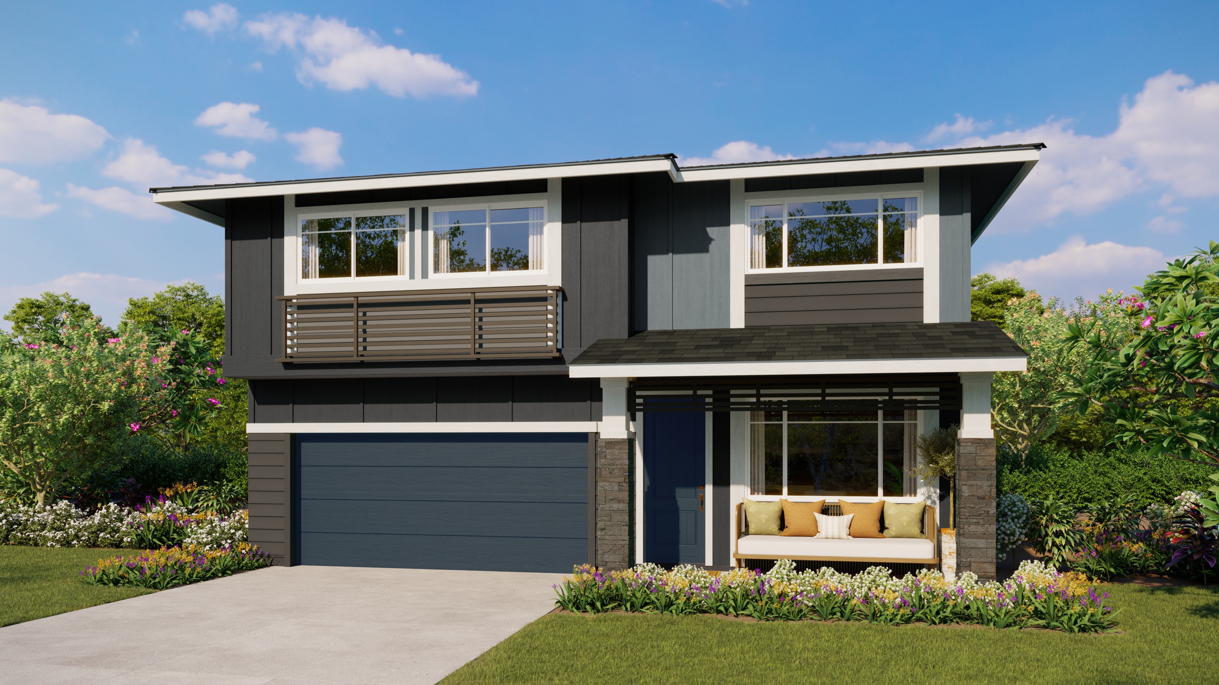 Mau Loa at Koa Ridge Plan 3 Building Renderings
