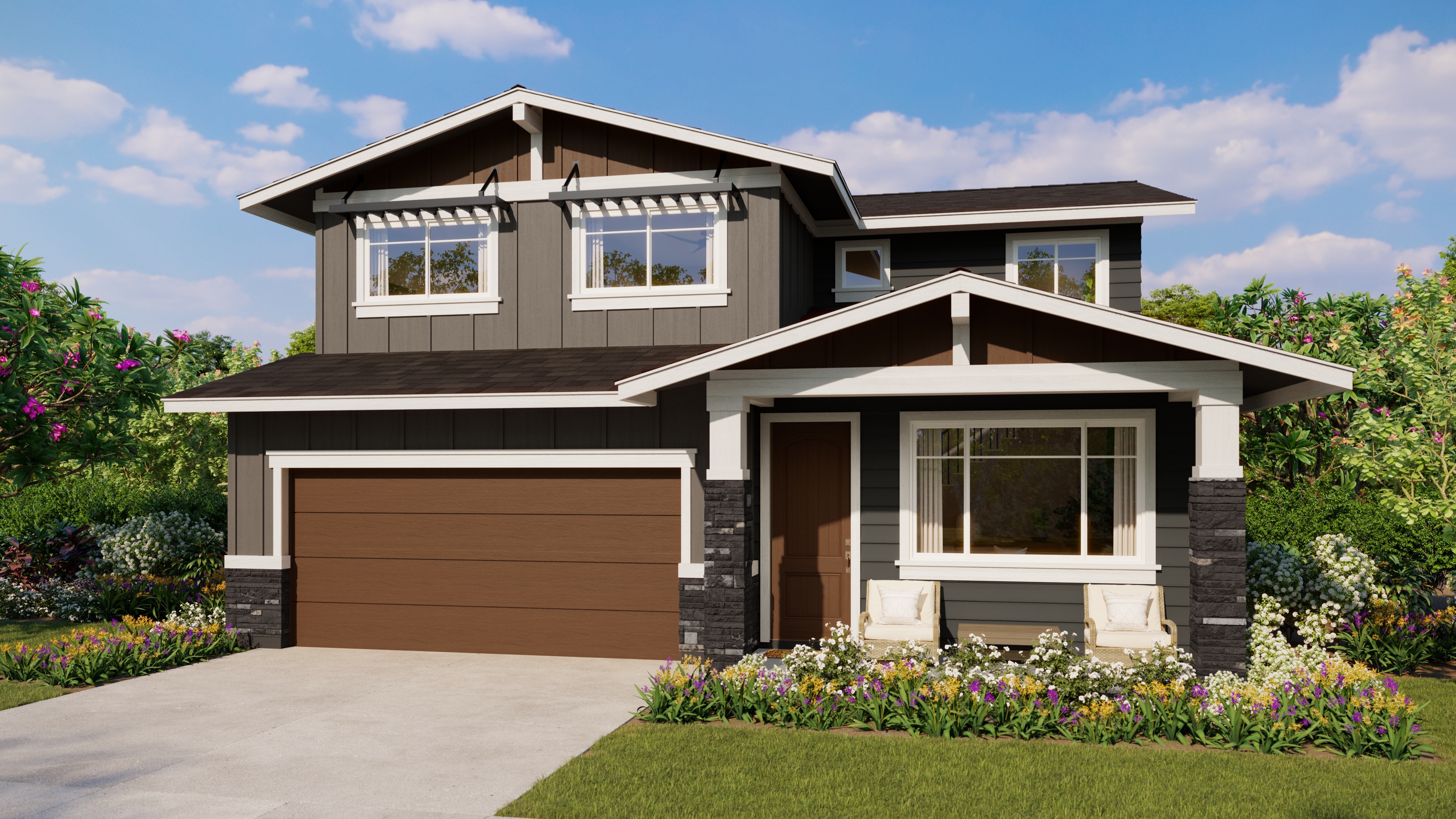 Mau Loa at Koa Ridge Plan 4 Building Renderings