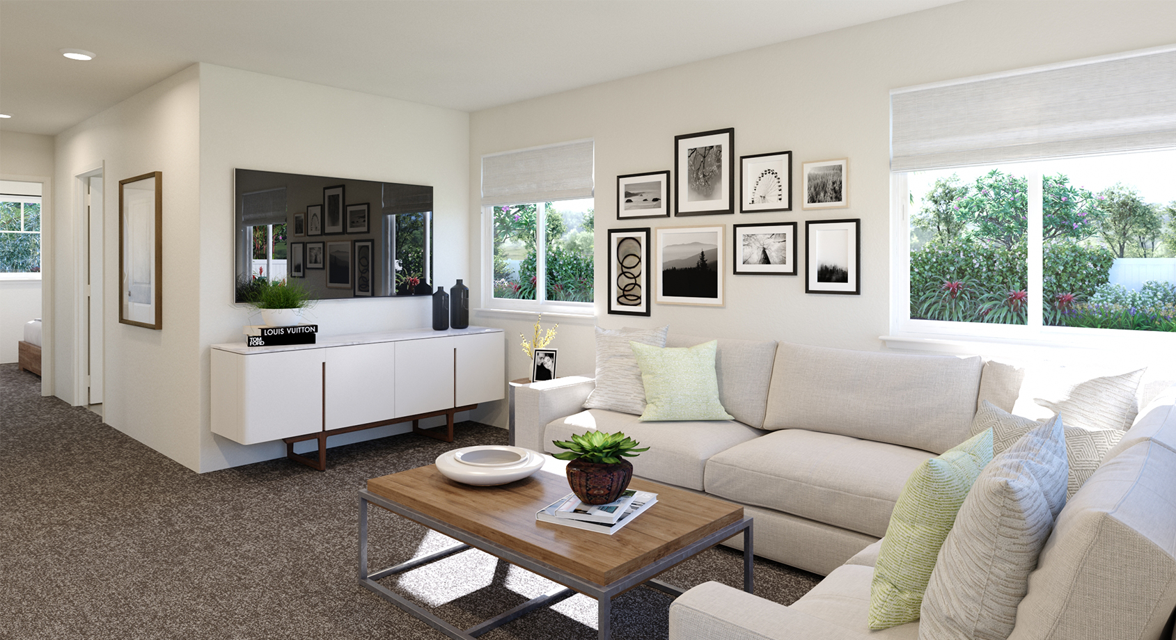 Malina at Koa Ridge Plan 2B1 - Living Room
