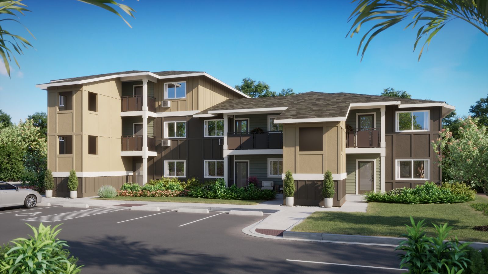 Keolu at Koa Ridge Plan C1 Building Renderings