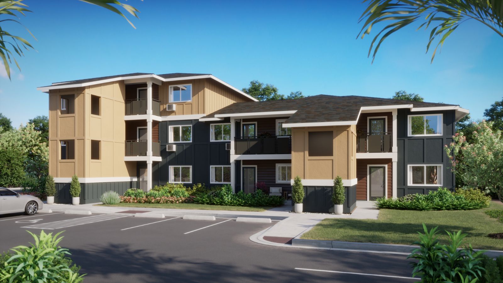 Keolu at Koa Ridge Plan B2 Building Renderings