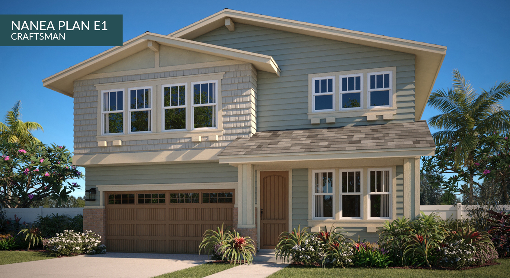 Plan E1 Craftsman Style