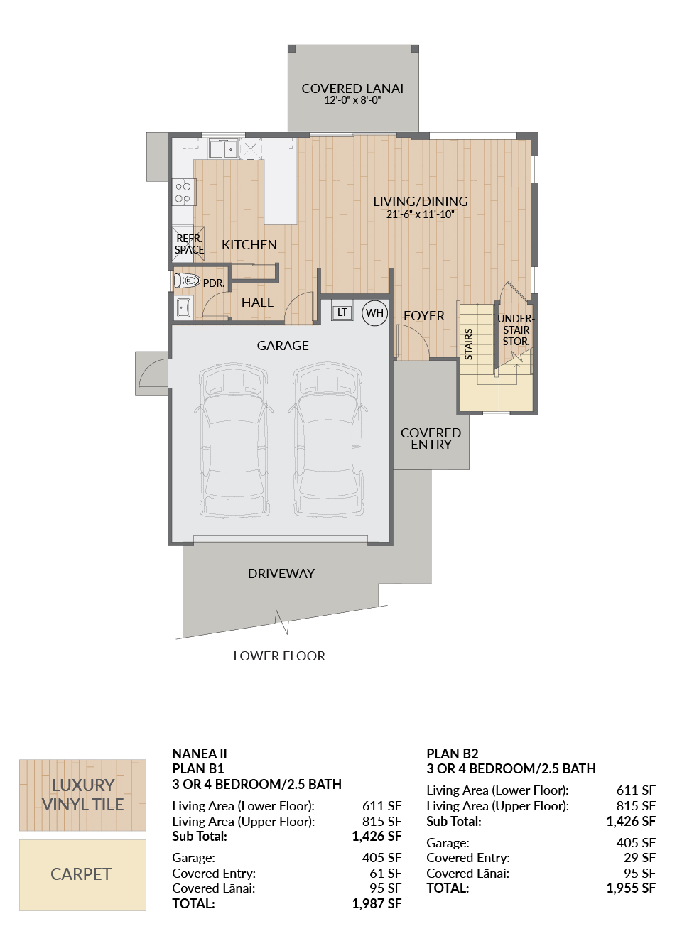 Plan B lower floor