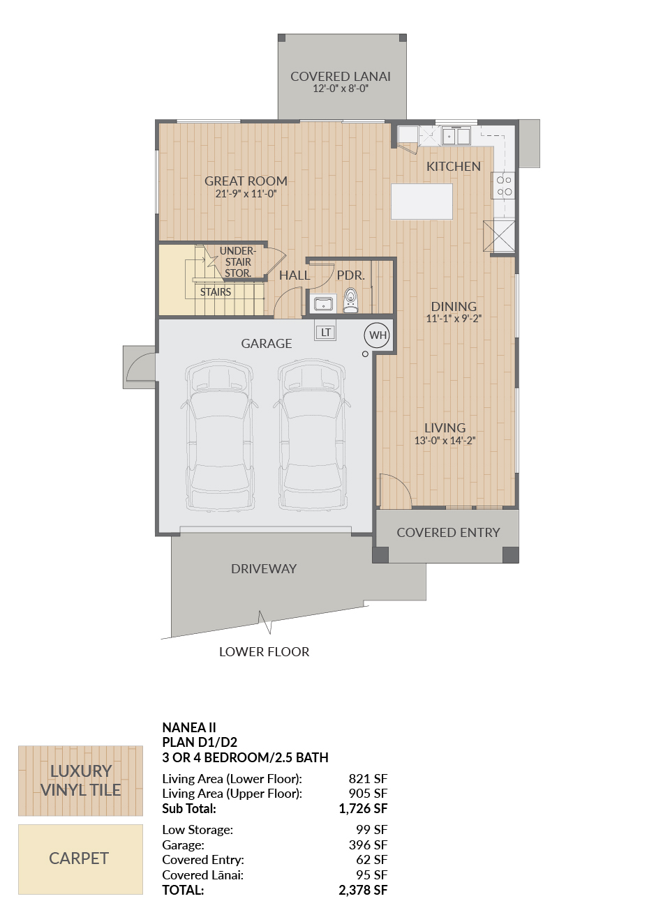 Plan D lower floor