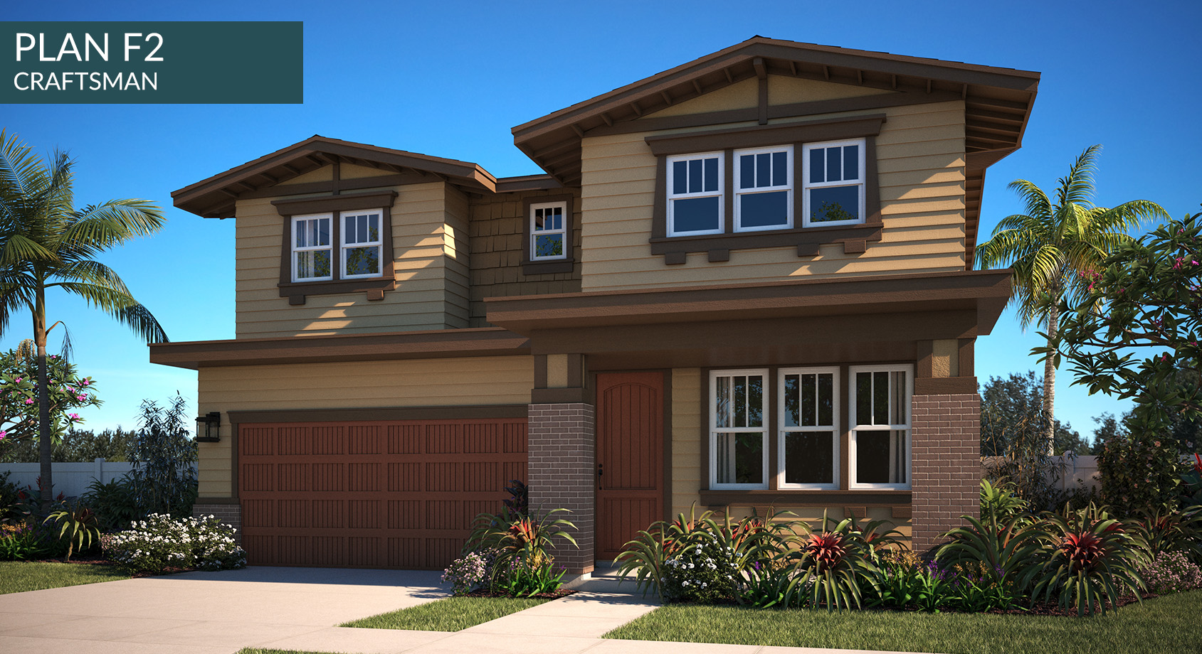 Plan F Craftsman Style