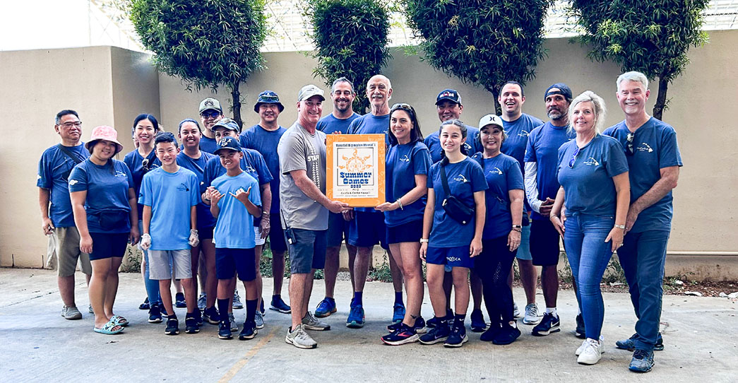 Castle & Cooke Hawaii team Volunteering at Hawaii Special Olympics 2016